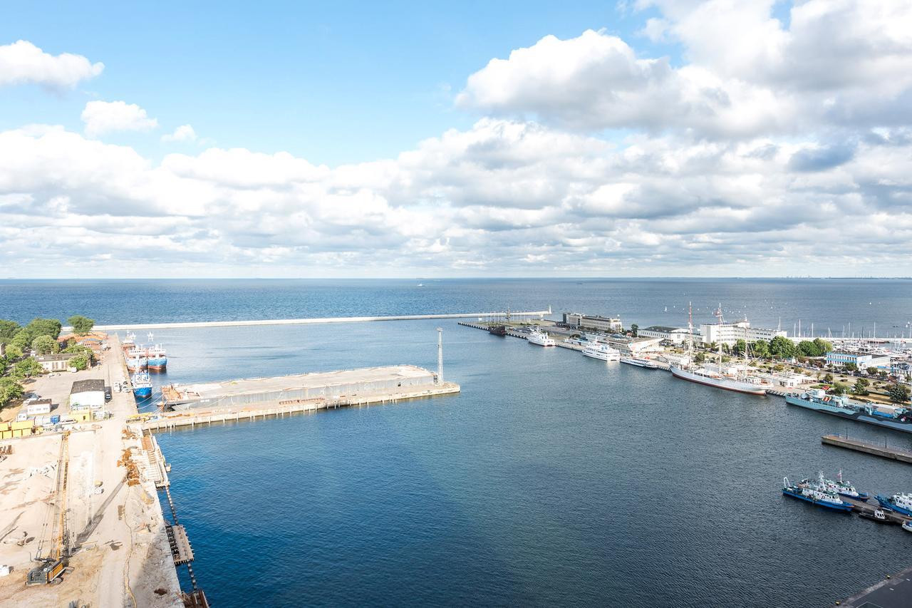 The Marine Plaza - Sea Towers Apartment Gdynia Ngoại thất bức ảnh