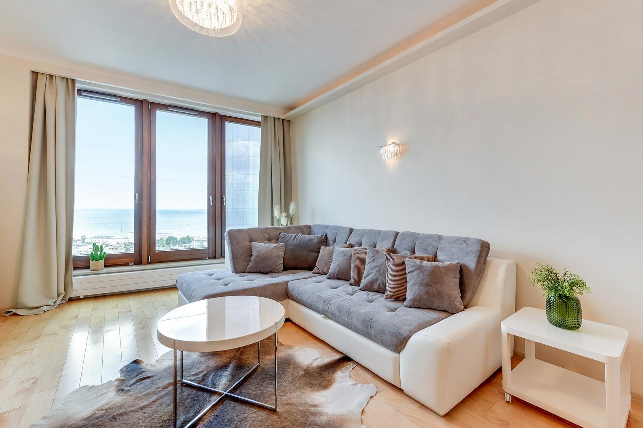 The Marine Plaza - Sea Towers Apartment Gdynia Ngoại thất bức ảnh